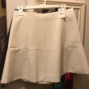 White J. Crew skirt